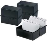 HAN Karteibox DIN A7 quer &ndash; innovatives, attraktives Design f&uuml;r 300...