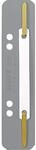 Leitz 3710-00-85 Heftstreifen, 35 x 158 mm, PP-Folie, grau