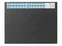 Durable Schreibunterlage (mit Vollsichtplatte und Kalender, 650 x 520 mm) 1 Stück,