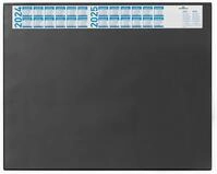 Durable Schreibunterlage mit Jahreskalender, transp., dunkelblau, 720407