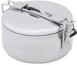MSR (Mountain Safety Research) Edelstahltopf StowAway Pot, Silver, 775 ml, 321108