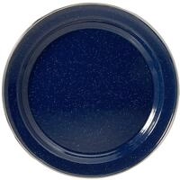 Relags Emaille Teller, Blau, 20 cm