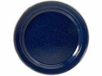 Relags Emaille Teller, Blau, 26 cm
