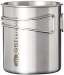 Gsi Outdoors Glacier Stainless Bottle Cup/Pot, Silver