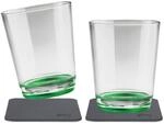 silwy&reg; rutschfeste, bruchsichere Magnet-Trinkbecher (2er Set) in der Farbe Sour