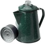 GSI Outdoors Perkolator Kaffeekanne mit Perkolatoreinsatz 1.2 L, gr&uuml;n, M, 25254