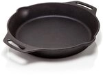 Petromax Gusseisen-Pfanne mit Henkeln - 30 cm Feuerpfanne f&uuml;r Induktion
