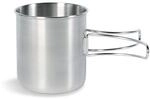 Tatonka Becher Handle Mug 600 ml - Tasse aus rostfreiem Edelstahl - Mit Klappgriffen