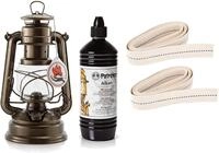 Feuerhand Starter-Set Sturmlaterne Baby Special 276 Set mit 1 Liter Alkan und 2