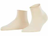 FALKE Cotton Touch Damen Socken cream (4019) 35-38 mit femininen Rollrand