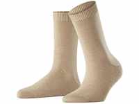FALKE Damen Socken Cosy Wool W SO Wolle einfarbig 1 Paar, Braun (Camel 4220), 39-42