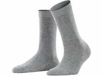 FALKE Damen Socken Family, Baumwolle, 1 Paar, Grau (Greymix 3399), 35-38 (UK 2.5-5 Ι