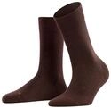 FALKE Damen Socken Sensitive London, Baumwolle, 1 Paar, Braun (Dark Brown 5239),