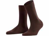 FALKE Damen Socken Sensitive London, Baumwolle, 1 Paar, Braun (Dark Brown 5239),