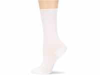 HUDSON Damen Socken Relax Fine Rollrand White 0008 35/38
