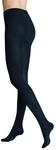 Kunert Damen Montana Strickstrumpfhose, Blickdicht, Blau (Marine 0335), 38/40