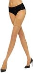 Wolford Damen Matt Fein Strumpfhose Satin Touch 20 Stay - Up 21223, 20 DEN, Gr.