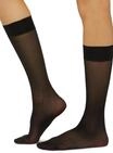 Wolford Damen Matt Fein Kniestr&uuml;mpfe Satin Touch 20 Knee - Highs 31206, 20 DEN, Gr.