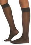 Wolford Damen Matt Fein Kniestr&uuml;mpfe Satin Touch 20 Knee - Highs 31206, 20 DEN, Gr.