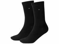 Tommy Hilfiger Damen Socken Casual 4er Pack, Größe:35-38;Farbe:black