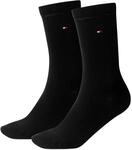 TOMMY HILFIGER Damensocken Doppelpack schwarz Gr&ouml;&szlig;e 35-38