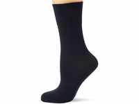 Nur Die Feine Baumwolle Socken einfarbig mit Komfortbund ohne drückende Naht