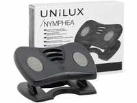 Unilux Fußstütze Nymphea, verstellbar, rutschfest, dynamische Fußauflage, Fußbank