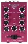 OMNITRONIC GNOME-202 Mini-Mixer rot | 2-Kanal-DJ-Mixer im Miniaturformat | Extrem