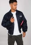 Alpha Industries Herren Jacken CWU 45, Einfarbig, Gr. Small, Blau (rep.blue 07)
