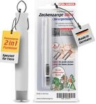 Dr. Schick Zeckenzange Ultra Chirurgenstahl f&uuml;r Tiere [2-in-1 Zeckenhaken &