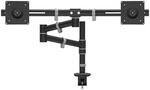 Dataflex Viewgo Monitorarm - Schreibtisch 133 Schwarz, Platzsparender ergonomischer