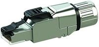 Teleg&auml;rtner Modularer RJ45-Steckverbinder f&uuml;r 10 Gbit Ethernet, geschirmt,