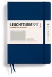 LEUCHTTURM1917 342923 Notizbuch Medium (A5), Hardcover, kariert, marine