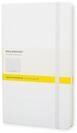 Moleskine farbiges Notizbuch (Pocket, Hardcover, kariert) weiss
