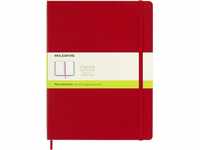 Moleskine - Klassisches Blanko Notizbuch - Hardcover mit Elastischem Verschlussband -