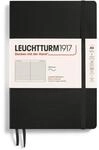 LEUCHTTURM1917 Tageb&uuml;cher 308290, Schwarz, Medium (A5) | 123 nummerierte Seiten,