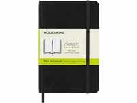 Moleskine soft, Pocket Size, Plain Notebook: Blanko. Mit Falttasche für Notizen.
