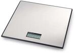 MAUL Paketwaage digital MAULglobal schwarz 25 kg kabellos Edelstahlfl&auml;che