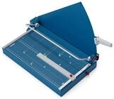 Dahle 587 Hebel-Schneidemaschine mit manueller B&uuml;gelpressung und Werkstoffmesser