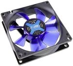 NoiseBlocker BlackSilent Fan X2 PC-Geh&auml;use-L&uuml;fter Schwarz (B x H x T) 80 x 80...
