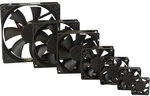 Titan TFD-7010M12Z L&uuml;fter, 70 x 70 x 11mm schwarz