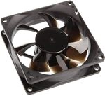 NoiseBlocker P-1 PC-Gehaeuse-Luefter Schwarz (B x H x T) 80 x 80 x 25mm