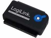 LogiLink AU0006D IDE/SATA Adapter (USB 2.0 auf 6,4 cm (2,5 Zoll)/8,9 cm (3,5...