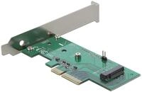 Delock PCI Express x4 Karte > 1 x intern NVMe M.2 Key M 80 mm - Low Profile Form
