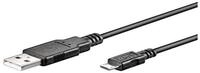 Goobay 93918 USB A auf Micro USB B Kabel 1m / Handykabel 480 Mbits / Ladekabel USB