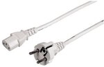 Hama Netzkabel f&uuml;r Kaltger&auml;te 5 m (PC Stromkabel f&uuml;r Monitor, Drucker, PS3 / PS4