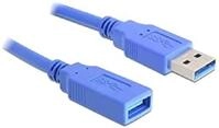Delock Verl&auml;ngerungskabel USB 3.0 Typ-A Stecker > USB 3.0 Typ-A Buchse 1 m blau