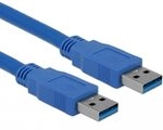 DeLock c-enter USB Datenkabel: USB-3.0-Kabel Super-Speed Typ A Stecker auf Stecker,