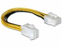 Delock 133107 Kabel Stromversorgung 8Pin EPS > 4Pin ATX/P4