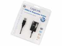 Logilink Verlängerungskabel USB 2.0 schwarz 5,00 Meter